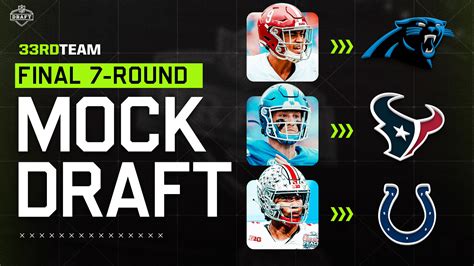 nfl mock draft 2024 all 7 rounds|latest 2024 7 round draft.